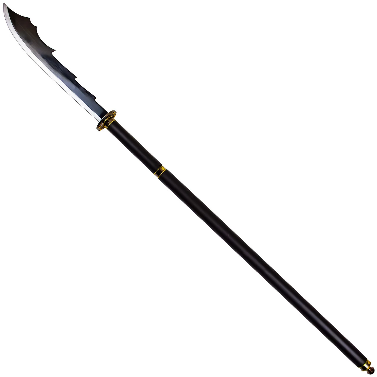 Way Of The Wandering Samurai Naginata Detachable Martial Arts Polearm Sword With Wooden Scabbard 1 Way Of The Wandering Samurai Naginata Detachable Martial Arts Polearm Sword With Wooden Scabbard