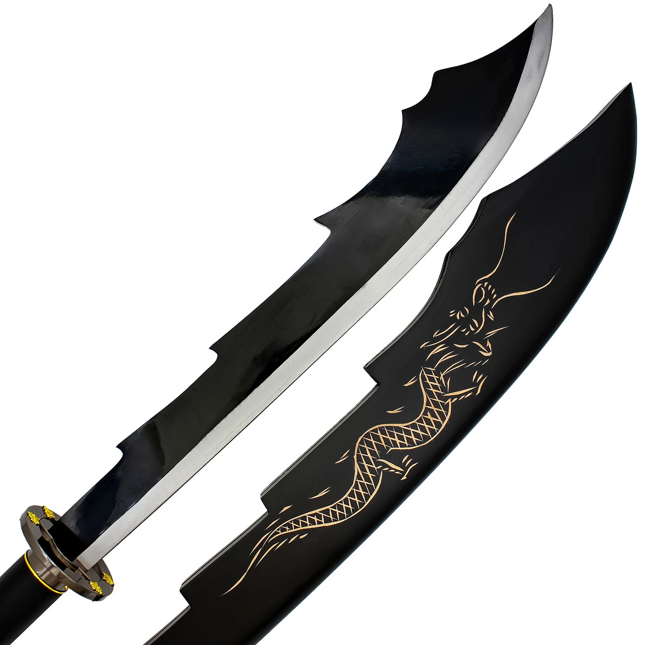 Way Of The Wandering Samurai Naginata Detachable Martial Arts Polearm Sword With Wooden Scabbard 2 Way Of The Wandering Samurai Naginata Detachable Martial Arts Polearm Sword With Wooden Scabbard - Image 2