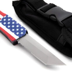 One Nation Automatic Tanto OTF Out The Front American Flag Finish Knife 7 One Nation Automatic Tanto OTF Out The Front American Flag Finish Knife -Knife & Sword PA2606 25199.1671488904