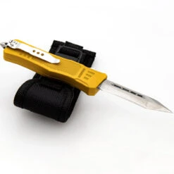 Picture Perfect Compact Dual Action Automatic Out The Front Pocket Knife -Knife & Sword PAM2608 25465.1681226055