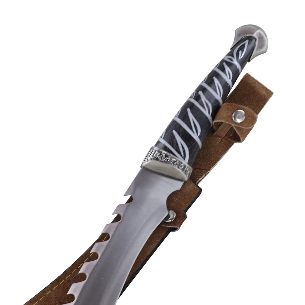 Spiders In Mind Decorative Clip Point Sawback Machete 2 Spiders In Mind Decorative Clip Point Sawback Machete - Image 2