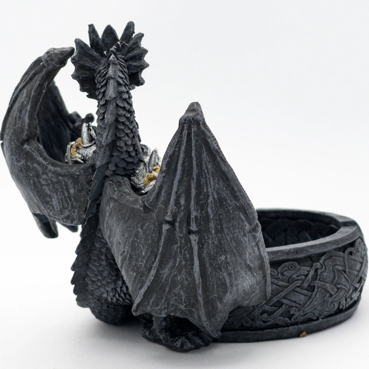 Armored Tyrant Novelty Dragon Ash Tray 3 Armored Tyrant Novelty Dragon Ash Tray - Image 3