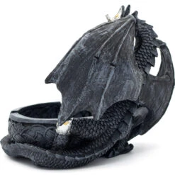 Armored Tyrant Novelty Dragon Ash Tray 9 Armored Tyrant Novelty Dragon Ash Tray -Knife & Sword PL463 30017.1657140236