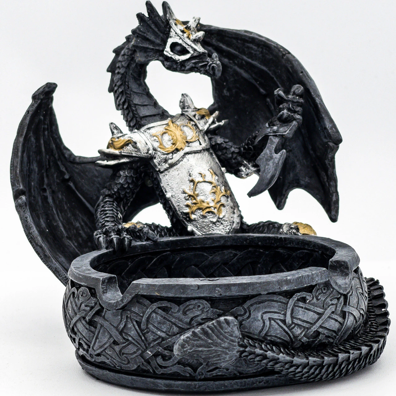Armored Tyrant Novelty Dragon Ash Tray 5 Armored Tyrant Novelty Dragon Ash Tray - Image 5
