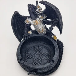 Armored Tyrant Novelty Dragon Ash Tray 11 Armored Tyrant Novelty Dragon Ash Tray -Knife & Sword PL463 45000.1657140241
