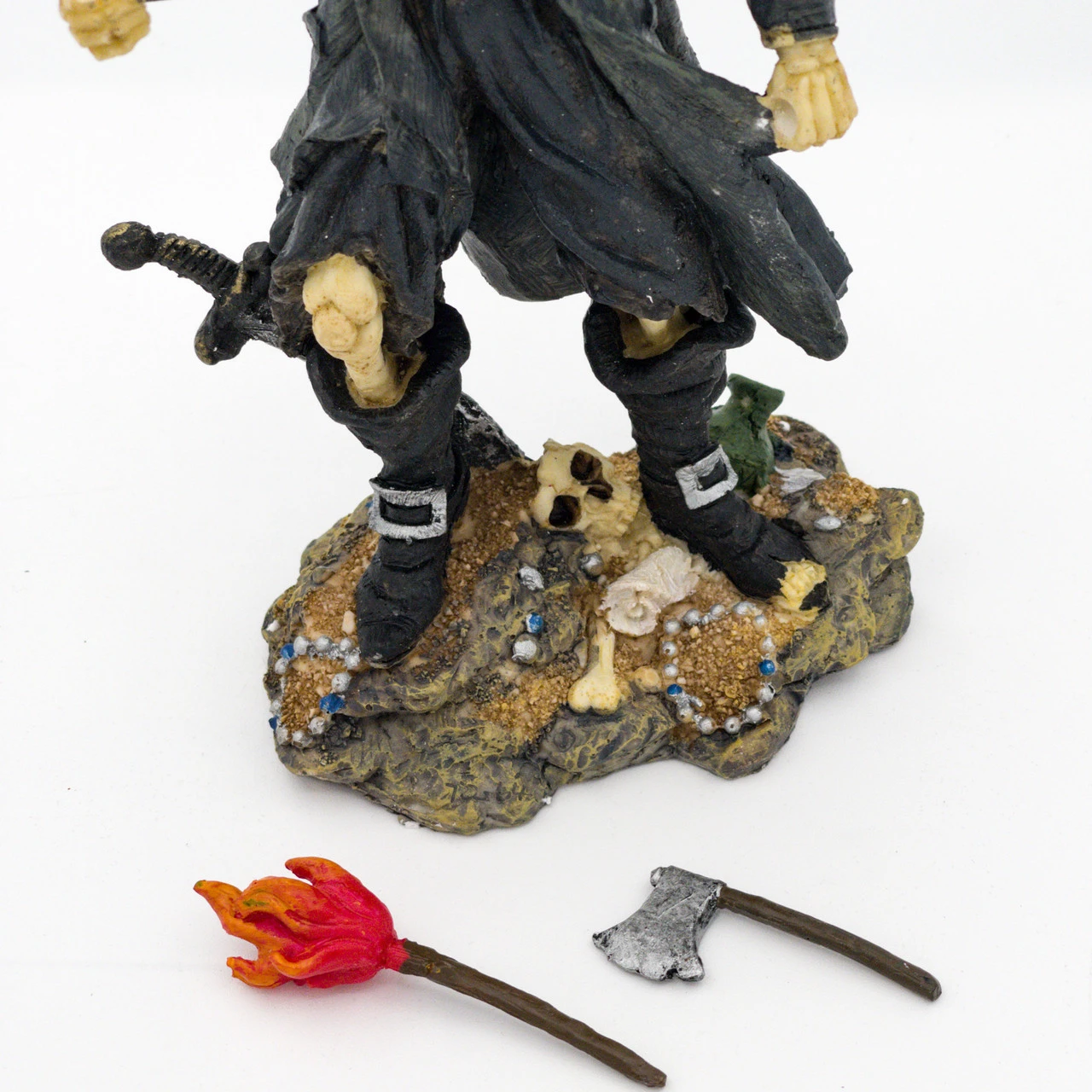 Isla De Muerta Skeleon Pirate Captain Figure Statue 2 Isla De Muerta Skeleon Pirate Captain Figure Statue - Image 2