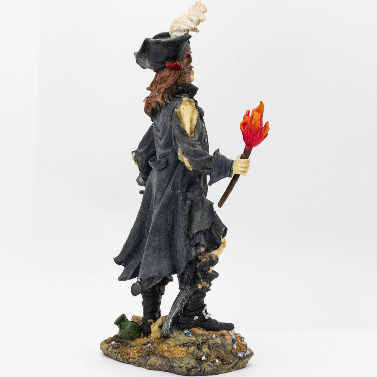 Isla De Muerta Skeleon Pirate Captain Figure Statue 5 Isla De Muerta Skeleon Pirate Captain Figure Statue - Image 5