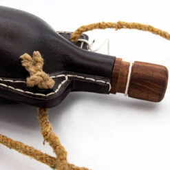 Hand Crafted Genuine Leather Costrel Pilgrim Bottle -Knife & Sword SAMP149 57986.1680273505
