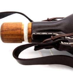 Hand Crafted Genuine Bovine Leather Costrel Wineskin Flask -Knife & Sword SAMP150 03137.1680273338