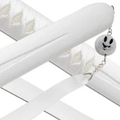 White Snow Anime Replica Carbon Steel Decorative Katana Sword 6 White Snow Anime Replica Carbon Steel Decorative Katana Sword -Knife & Sword SK688 55739.1610724096