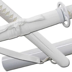 White Snow Anime Replica Carbon Steel Decorative Katana Sword 7 White Snow Anime Replica Carbon Steel Decorative Katana Sword -Knife & Sword SK688 12218.1610724096