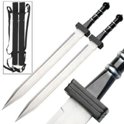 Combat Deadly Twin Sword Set -Knife & Sword SS1135 47951.1564502473