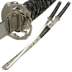 Slithering Japanese Katana Samurai Sword Snake Skin Finish -Knife & Sword SS1192 50453.1564502197