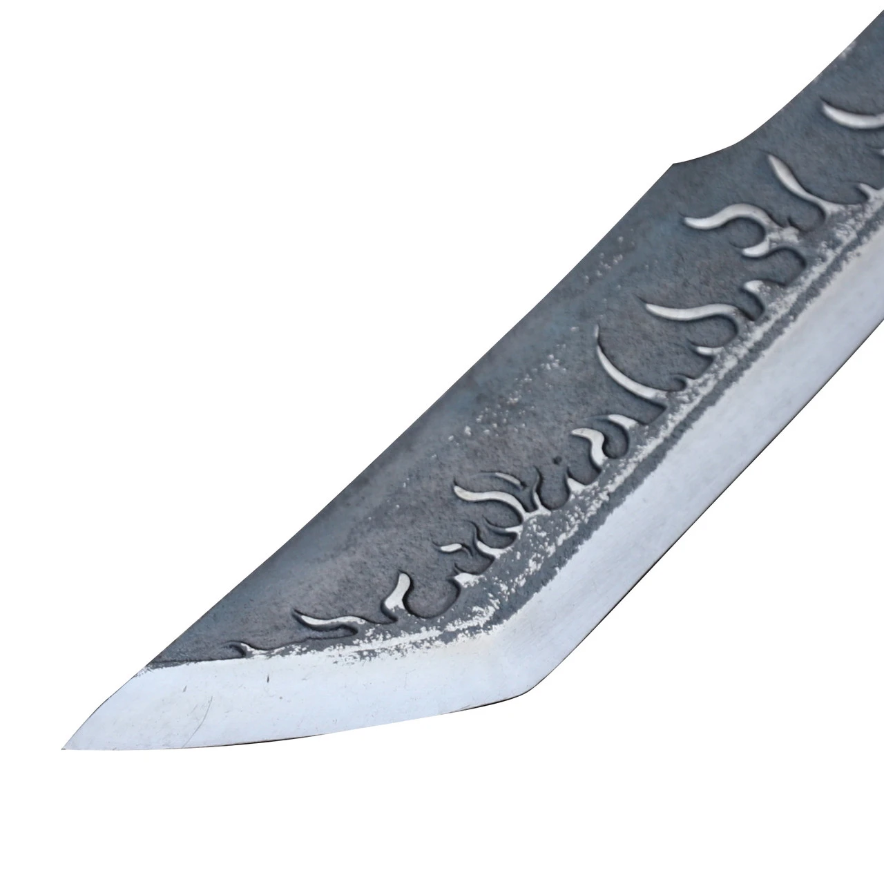 Bringer Of Hell Fire Large Full Tang Machete Cleaver Sword 5 Bringer Of Hell Fire Large Full Tang Machete Cleaver Sword - Image 5