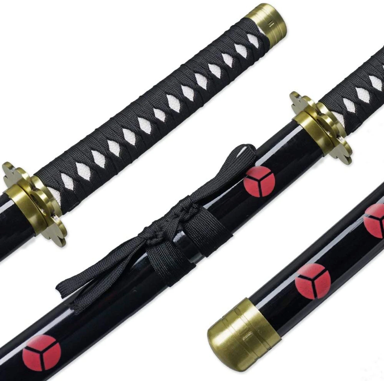 Zoro's Shusui Replica Sword | Darkened Steel Edge Katana 2 Zoro's Shusui Replica Sword | Darkened Steel Edge Katana - Image 2