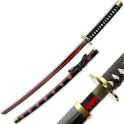 Zoro's Shusui Replica Sword | Red Hamon Katana -Knife & Sword SS2436 74997.1645645400