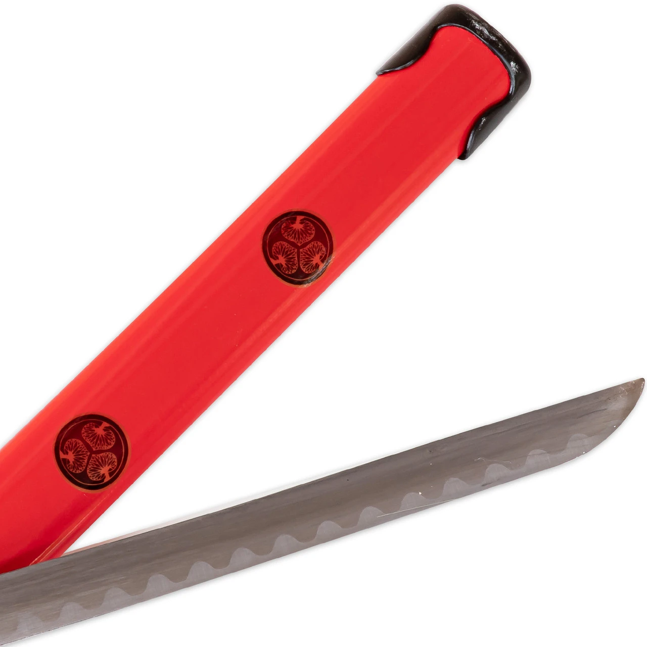 Tethered Existence 39” Samurai Katana | Bushido Shogunate Tokugawa Family Kamon Crest Japanese Historical Replica Sword 4 Tethered Existence 39” Samurai Katana | Bushido Shogunate Tokugawa Family Kamon Crest Japanese Historical Replica Sword - Image 4