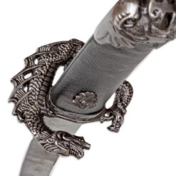 Frenzied Carnage Dragon Serpent Samurai Sword | Ouroboros Akuma Demon Jörmungandr Akaviri Kogai Katana Set -Knife & Sword SS2707 77253.1674053404