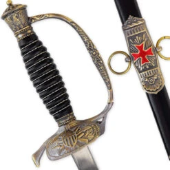Favored Fortune Knight Crusader Commander Templar Historical Replica Saber Sword -Knife & Sword SS2731 29665.1682450003