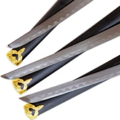 Decorated Dragon Historical Replicas | Japanese Short Sword Tachi Wakizashi Aikuchi Tantō Katana Set Of 3 Swords W/ Stand -Knife & Sword SS2733 19299.1673986098