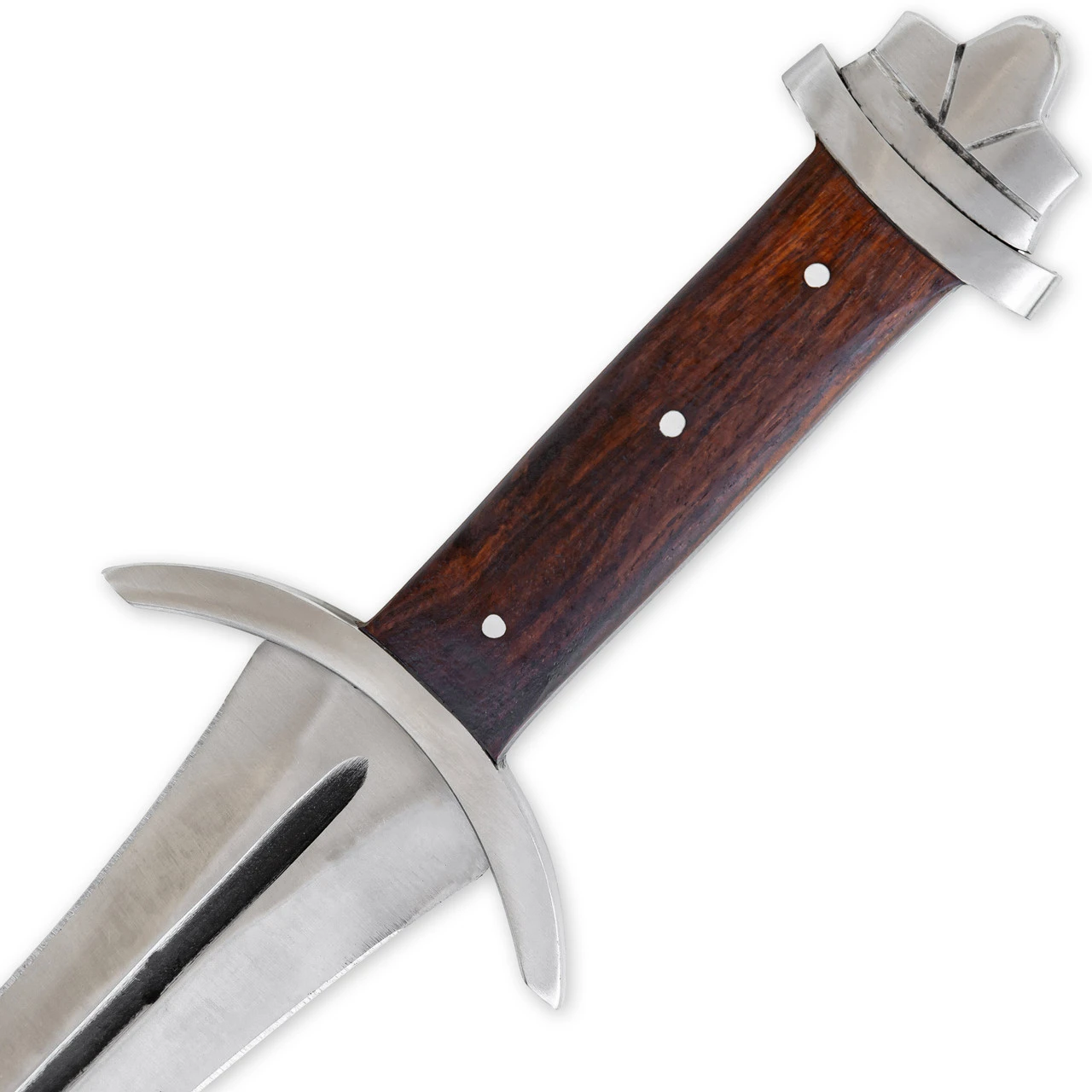 Hallucination Phenomenon Steel Viking Sword - Hand Forged Functional Full Tang 1095 High Carbon Steel Replica Sword W/ Sheath Included 3 Hallucination Phenomenon Steel Viking Sword - Hand Forged Functional Full Tang 1095 High Carbon Steel Replica Sword W/ Sheath Included - Image 3