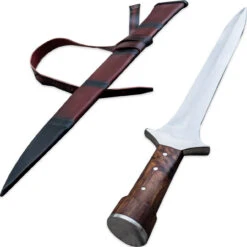 Conceptualized Ache Full Tang Battle Ready Roman Xiphos Sword -Knife & Sword SS2877 02098.1661182725