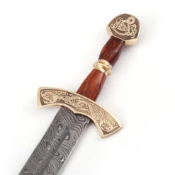 Warriors Call Damascus Steel Carolingian Viking Sword 7 Warriors Call Damascus Steel Carolingian Viking Sword -Knife & Sword SSD2254 98858.1582372501