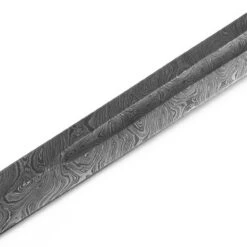 Elite Duelist Damascus Sword Floral Engraved Brass Guard And Pommel Leather Sheath Included -Knife & Sword SSD2262 36033.1595341312