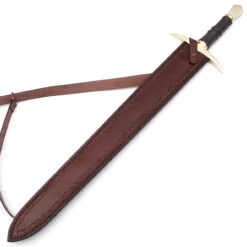 Language Of Battle Damascus Steel Viking Sword Back Sheath Included -Knife & Sword SSD2286 60313.1595355625