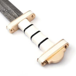 Sword Of Damnation Damascus Steel Norse Viking War Sword -Knife & Sword SSD2423 86519.1621630783