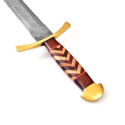 Brute Elja Pattern Welded Damascus Steel Historical Inspired Replica Sword -Knife & Sword SSD2670 93042.1642700850