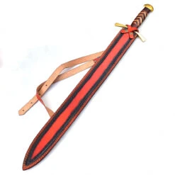 Brute Elja Pattern Welded Damascus Steel Historical Inspired Replica Sword -Knife & Sword SSD2670 44142.1642700850