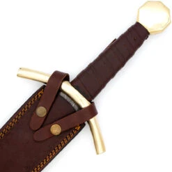 Kingslayer Damascus Steel Full Tang Medieval Arming Style Sword -Knife & Sword SSD3050 81270.1672423386