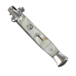 Cattleman Pushbutton Stiletto Automatic Italian Milano Knife -Knife & Sword ST605 90746.1621018263