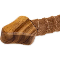 Wooden Replica Knightly Sword | Steamed Beech Wood W/ Leather Wrapped Handle 7 Wooden Replica Knightly Sword | Steamed Beech Wood W/ Leather Wrapped Handle -Knife & Sword W3068BR 45850.1682609047