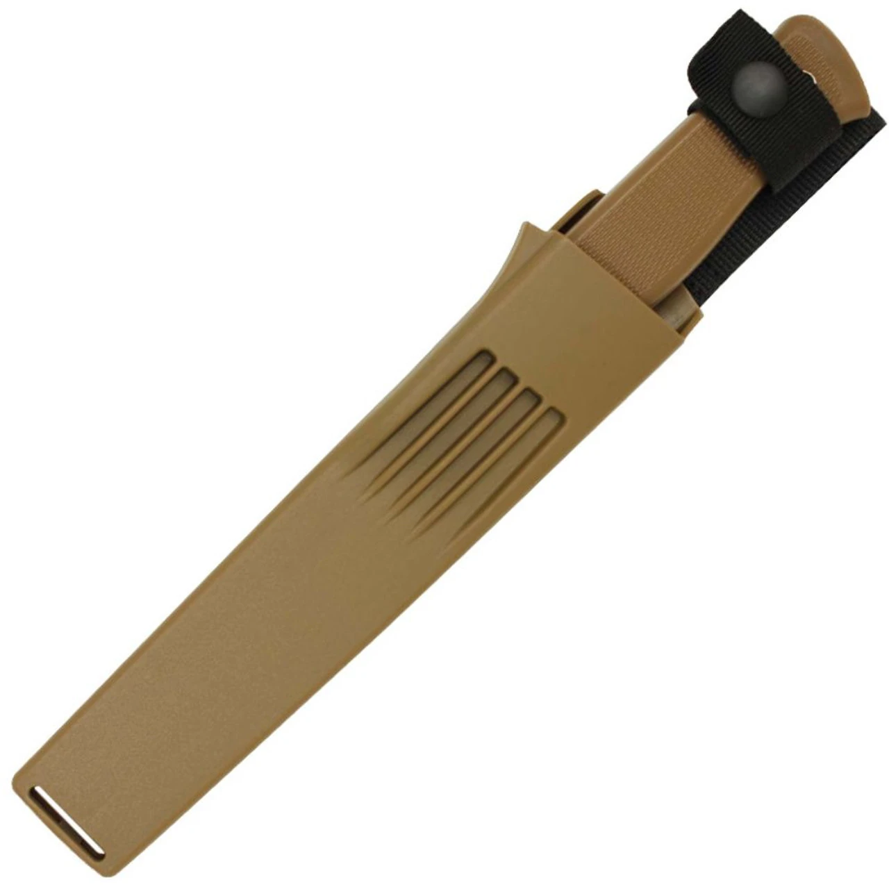 Full Tang Clip Point Tactical Knife Tan 1 Full Tang Clip Point Tactical Knife Tan
