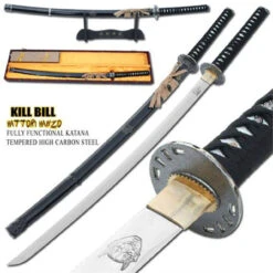 Kill Bill Handmade Full Tang Hattori Hanzo Demon Sword -Knife & Sword WG151B 35717.1564501042