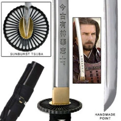 Last Samurai Musashi Hand Horned Katana With Free Gift Box -Knife & Sword WG587BK 01660.1564501132