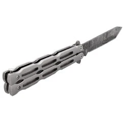 Unchained Balisong Butterfly Knife | Damascus Steel Blade | Tanto Point -Knife & Sword WG859 D2 05 18941.1691434984