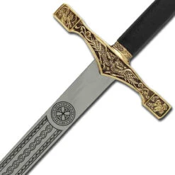King Arthur Excalibur Replica Longsword - Gold