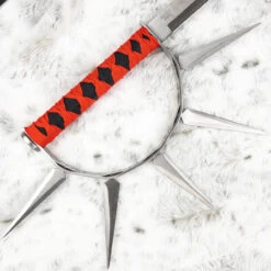 Focus Split Ninja Sword With Spiked Hand Guard 13 Focus Split Ninja Sword With Spiked Hand Guard -Knife & Sword YC185 57951.1656699934