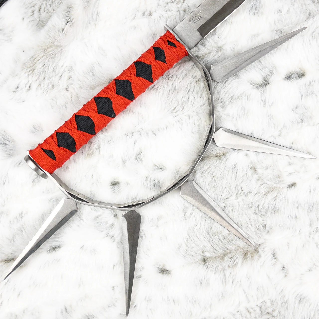 Focus Split Ninja Sword With Spiked Hand Guard 7 Focus Split Ninja Sword With Spiked Hand Guard - Image 7