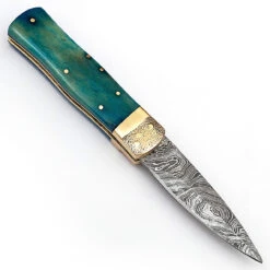 Automatic Lever Lock Blue Light Knife 6 Automatic Lever Lock Blue Light Knife -Knife & Sword automatic lever lock blue light knife 4 03033.1564504878