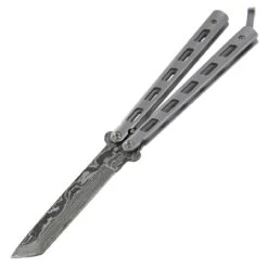 Damascus Butterfly Whirly Bird Knife -Knife & Sword damascus butterfly whirly bird knife 96622.1564504696