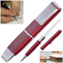 Elegant Executive Dozen Letter Opener Pen Knives Red -Knife & Sword elegant executive dozen letter opener knives red 69459.1564501233