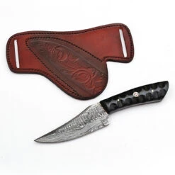 Hand Forged Over The Edge Damascus Steel Skinner -Knife & Sword hand forged over the edge damascus steel skinner 3 73919.1564504870