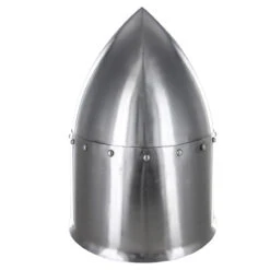 Medieval 20G Knights Sugarloaf Helmet -Knife & Sword in2211 60588.1615407578