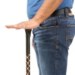 Handmade Eucalyptus Tribal Malawi Walking Cane -Knife & Sword in60143 95341.1564504079