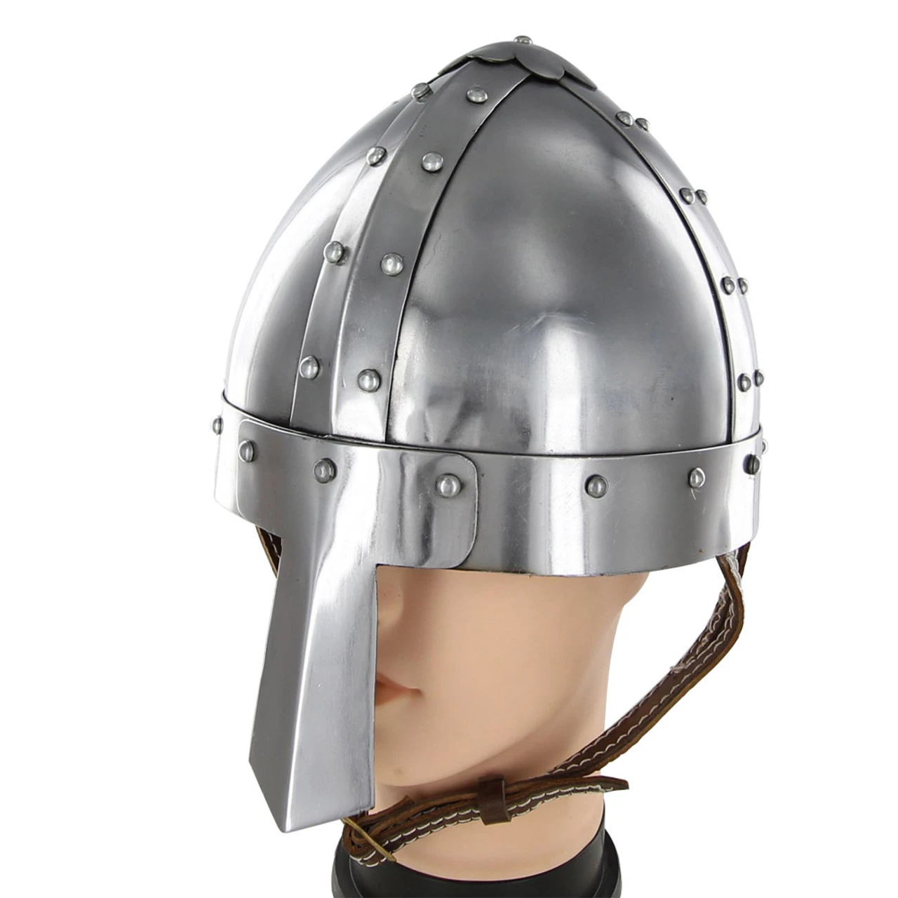 Medieval 18g Spangenhelm Combat Helmet 4 Medieval 18g Spangenhelm Combat Helmet - Image 4