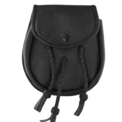 Scottish Gaelic Leather Day Sporran Pouch 7 Scottish Gaelic Leather Day Sporran Pouch -Knife & Sword in6728bk 60701.1564504404